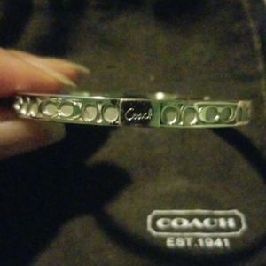 Coach signature bangle